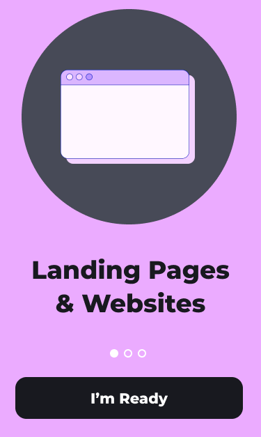 Landing Pages and Website Design